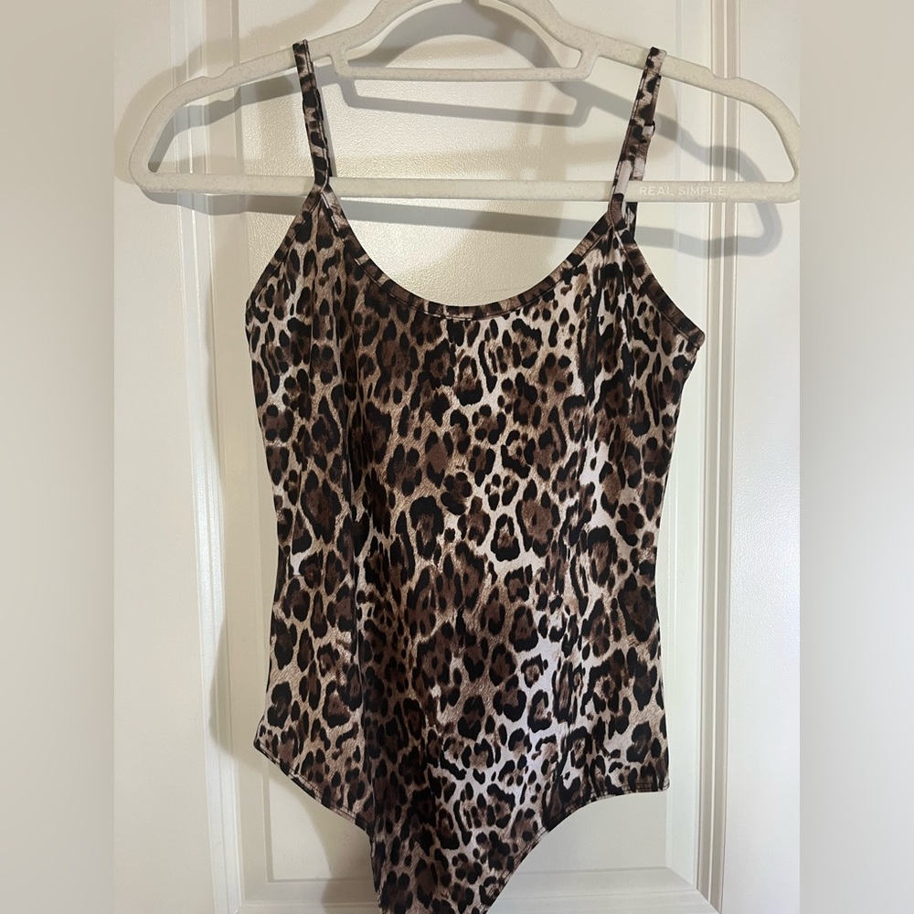Nordstrom Socialite Cheetah Body Suit